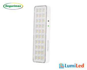 Luminária de Emergência de 30 LEDs Super Slim